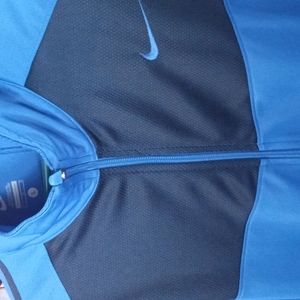 NIKE TRAINING JACKET MEN'S SIZE LARGE SKY BLUE/BLACK NWOT